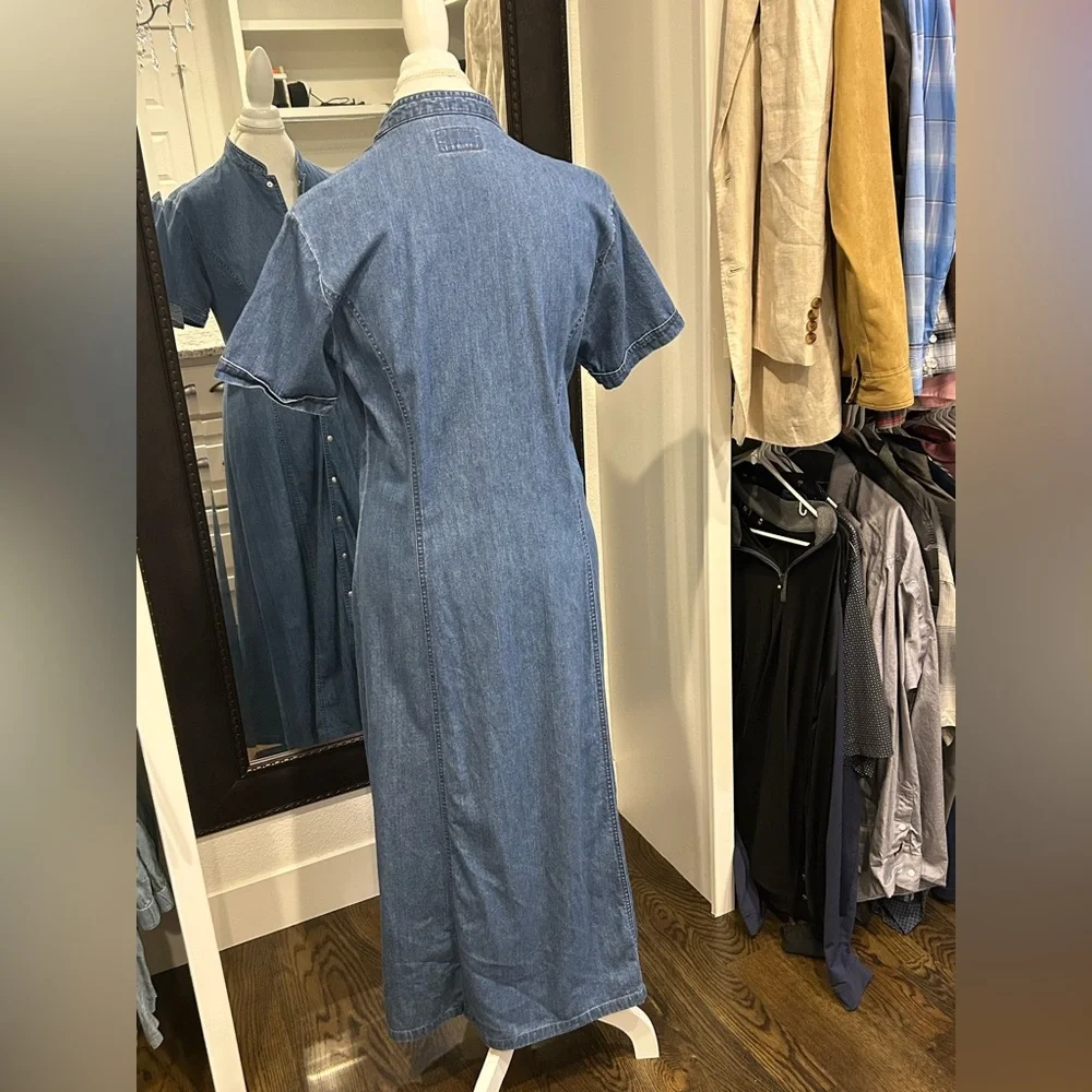 Vintage 90’s Pendleton Denim Maxi Dress - Picture 8 of 14
